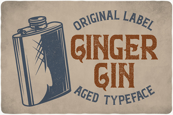 Ginger Gin typeface in Display Fonts - product preview 2