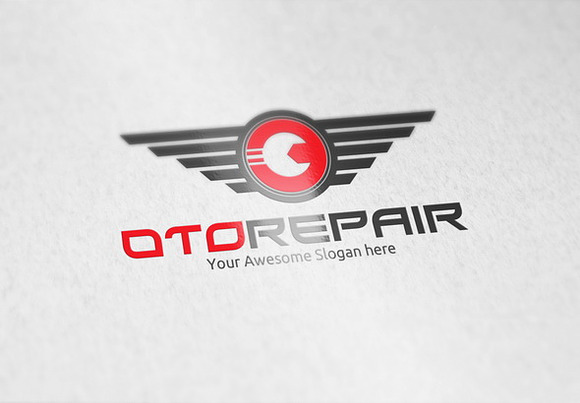 Oto Repair Logo Template in Logo Templates - product preview 1