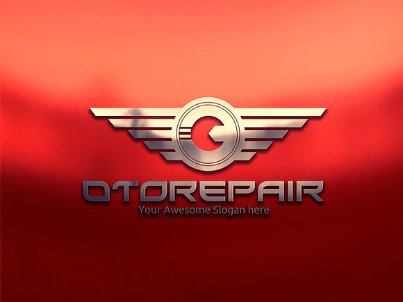 Oto Repair Logo Template in Logo Templates - product preview 3