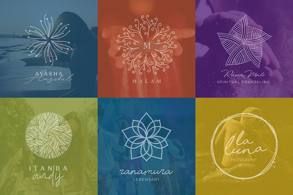 63 feminine Logos ☾ Señorita's Dream in Logo Templates - product preview 12