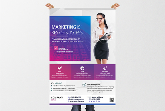 Corporate Ad - PSD Flyer Template in Flyer Templates - product preview 1