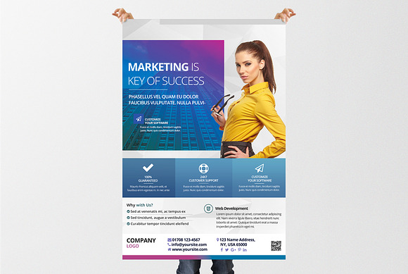 Corporate Ad - PSD Flyer Template in Flyer Templates - product preview 2