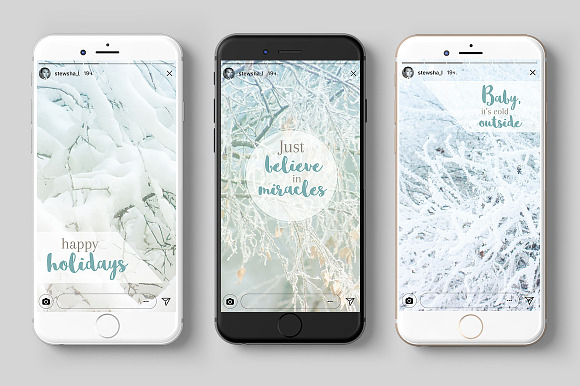 Instagram Winter Pack in Instagram Templates - product preview 6