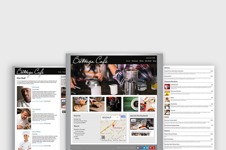 Bottega - Restaurant WordPress Theme