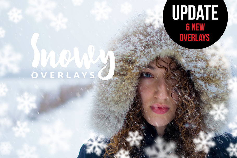 Snowy Overlays in Textures - product preview 8