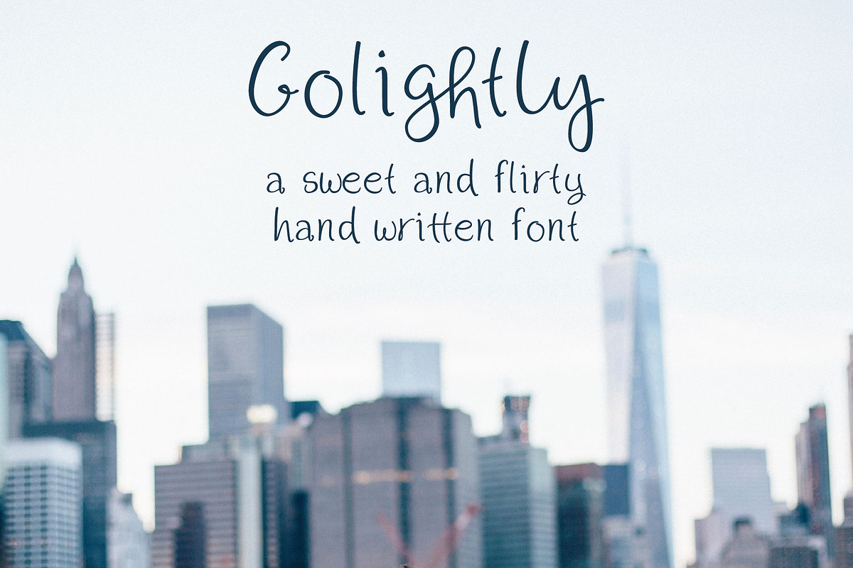 Golightly in Sans-Serif Fonts - product preview 8