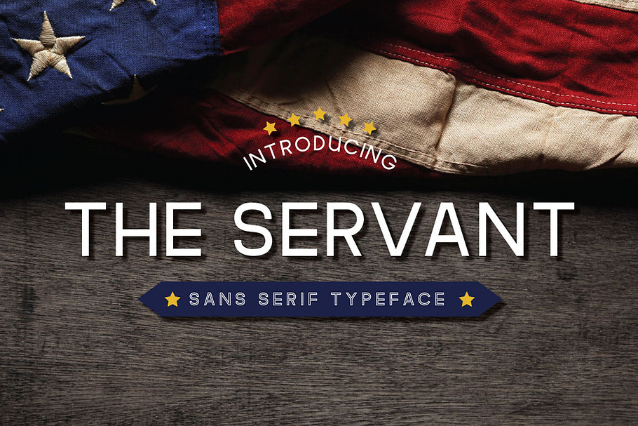 The Servant in Sans-Serif Fonts - product preview 8