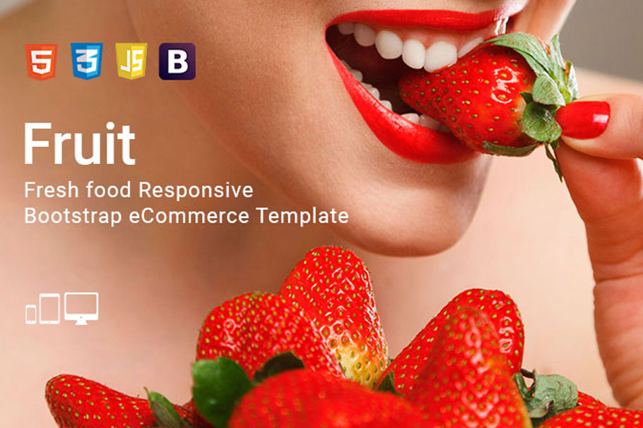 Fruit - Bootstrap eCommerce Template