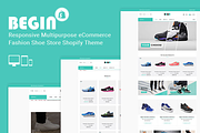 Begin - Fashion Shoe Shopify Theme