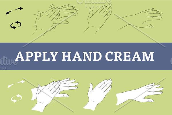 Apply hand cream - 1