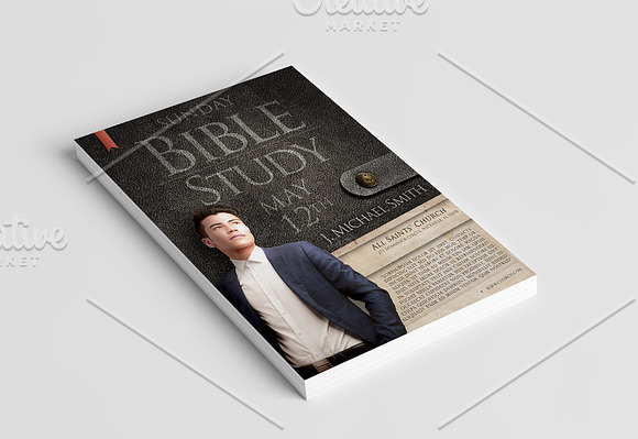 Bible Study in Flyer Templates - product preview 3