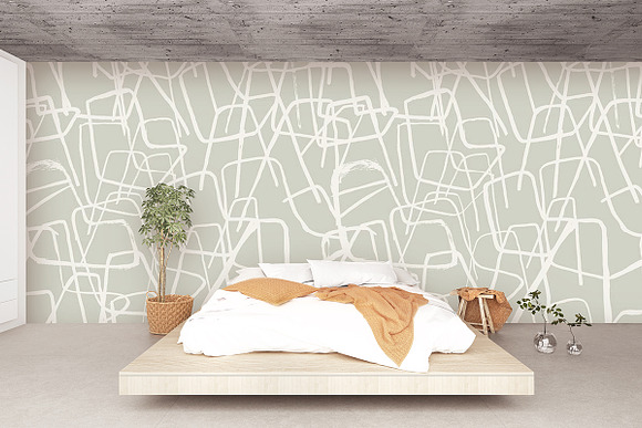 interior PSD, Bedroom SMART LAYER in Print Mockups - product preview 4