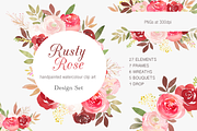 Rusty Rose Complete Design Set