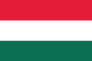 Vector of Hungarian flag.