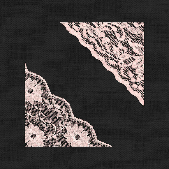 Coral Lace Corners in Graphics - product preview 4