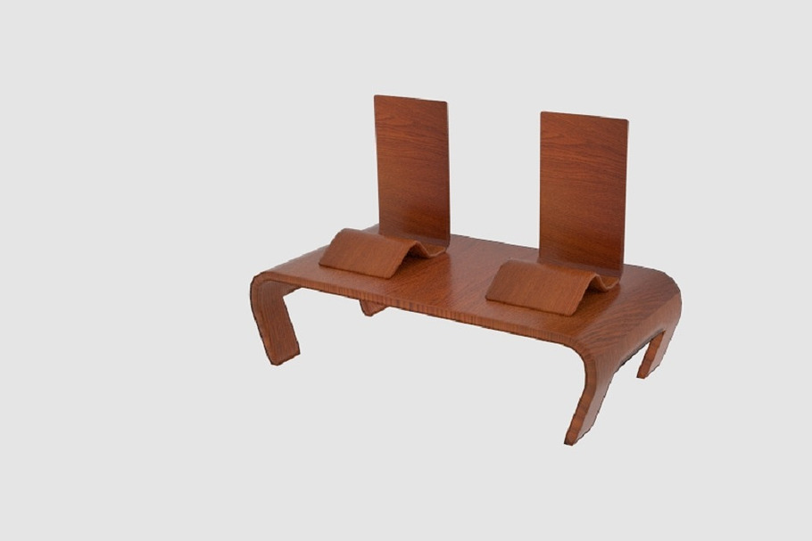Japanese Tea Table Nick Offerman High Quality 3d Furniture