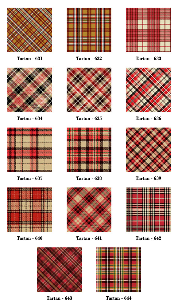 Seamless  Tartan Pattern Part - 46 in Patterns - product preview 1