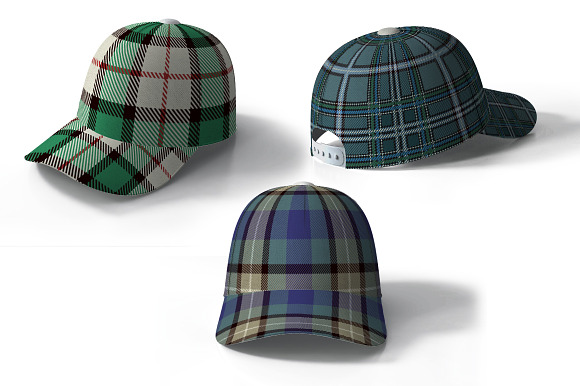 Seamless  Tartan Pattern Part -35 in Patterns - product preview 3