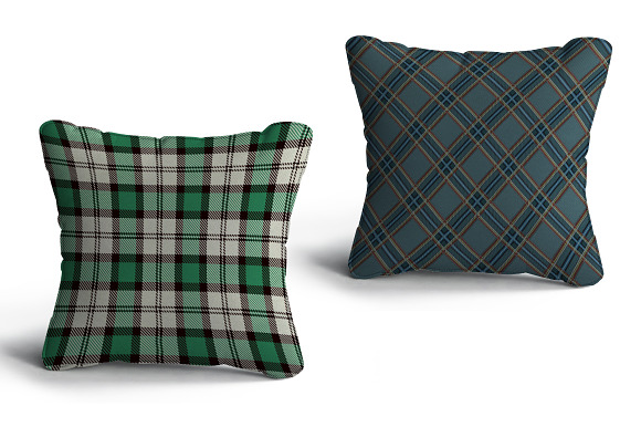 Seamless  Tartan Pattern Part -35 in Patterns - product preview 5
