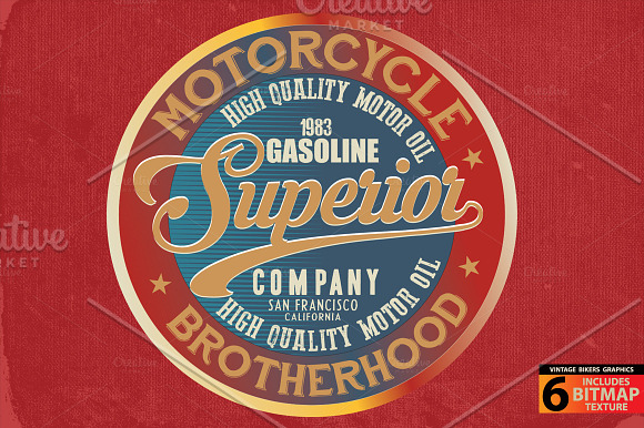 BIKERS BROTHERHOOD in Illustrations - product preview 6