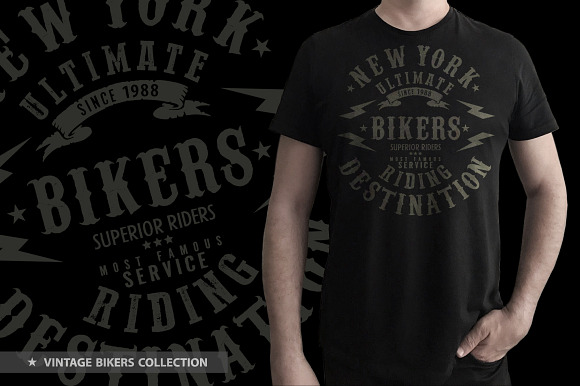 BIKERS BROTHERHOOD in Illustrations - product preview 14