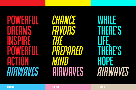 Airwaves Font Duo in Sans-Serif Fonts - product preview 4