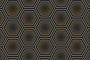 abstract hexagon pattern