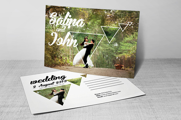 Wedding Ceremony Postcard in Wedding Templates - product preview 2