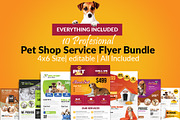 10 Pet Shop Flyer Bundle Vol:01