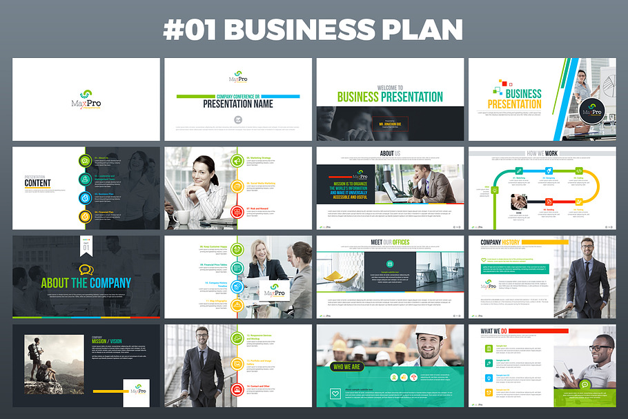 Business Plan Keynote Presentation