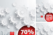 Merry Christmas background discount