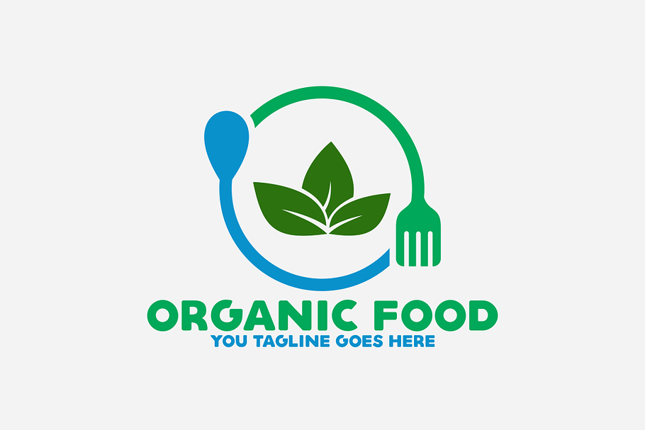 Organic Food Logo in Logo Templates - product preview 8