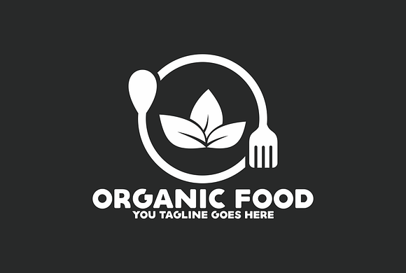 Organic Food Logo in Logo Templates - product preview 2