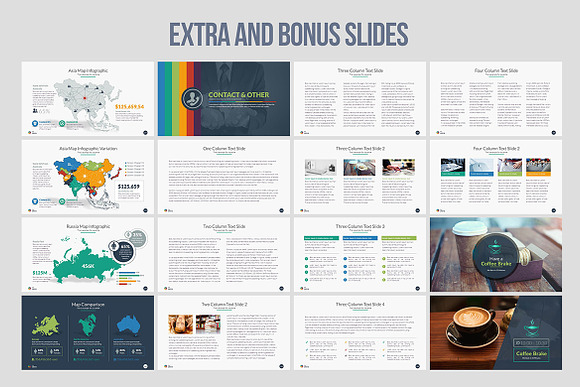 Business Infographic Keynote in Keynote Templates - product preview 12