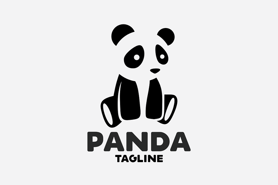 Panda Logo in Logo Templates - product preview 8