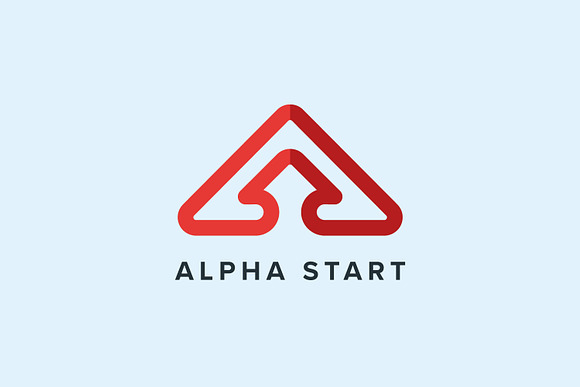 Alpha Start A Letter Logo Template in Logo Templates - product preview 1