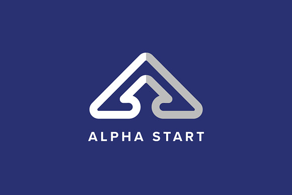 Alpha Start A Letter Logo Template in Logo Templates - product preview 3