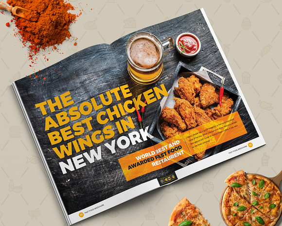 Branding Identity for Fast Food in Branding Mockups - product preview 28