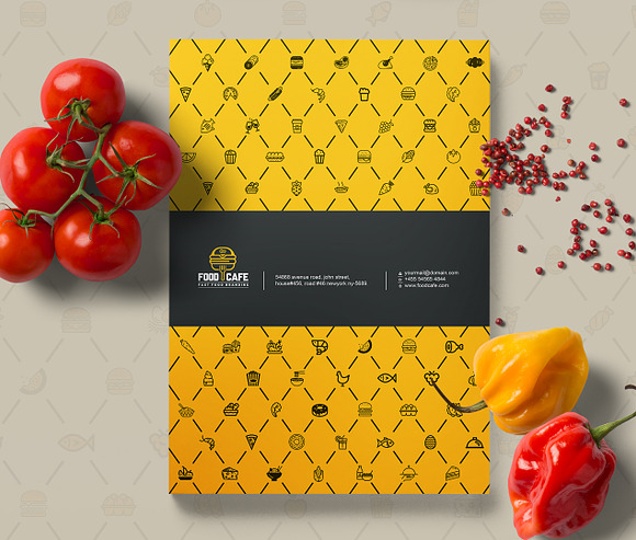Branding Identity for Fast Food in Branding Mockups - product preview 30