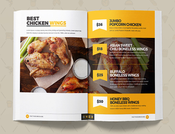 Branding Identity for Fast Food in Branding Mockups - product preview 31