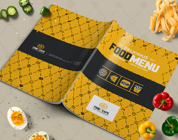 Branding Identity for Fast Food in Branding Mockups - product preview 37