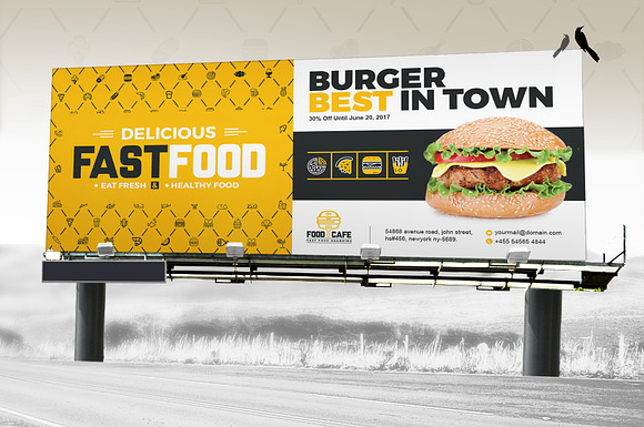 Branding Identity for Fast Food in Branding Mockups - product preview 39
