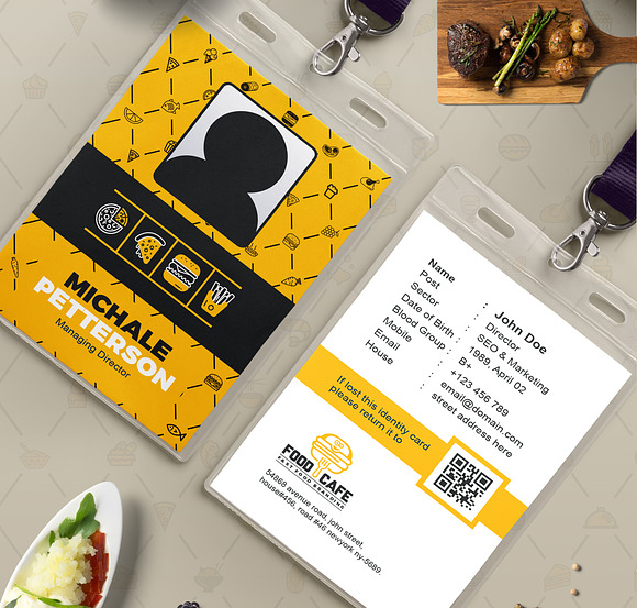 Branding Identity for Fast Food in Branding Mockups - product preview 51