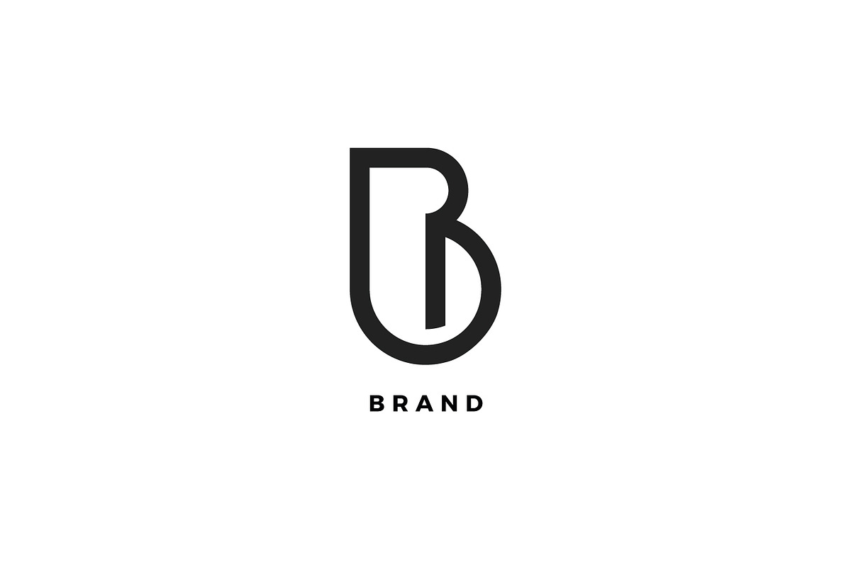 B Letter Logo Template in Logo Templates - product preview 8