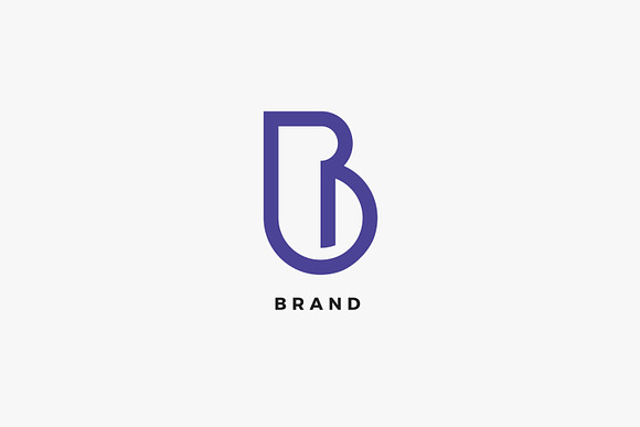 B Letter Logo Template in Logo Templates - product preview 2