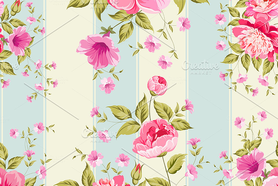Luxurious peony wallapaper. in Patterns - product preview 8