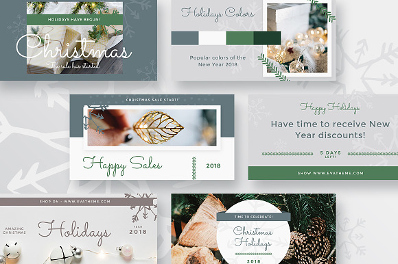 Merry Christmas Collection in Instagram Templates - product preview 2
