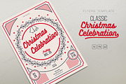 Classic Christmas Celebration Flyer