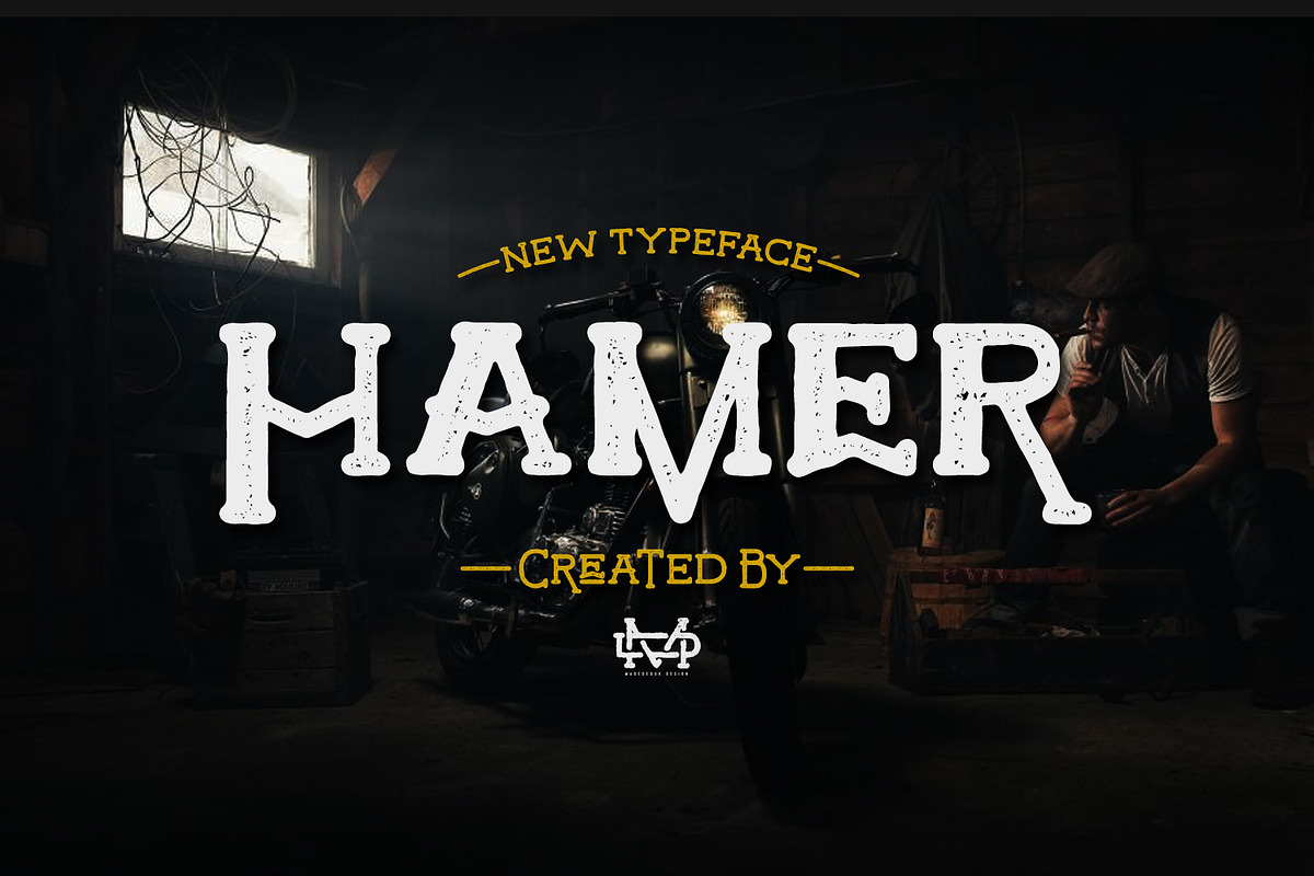 Hamer Typeface in Display Fonts - product preview 8