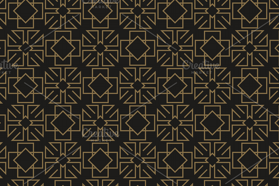 dark geometric pattern in Patterns - product preview 8